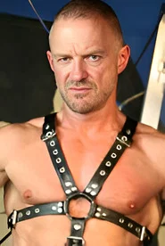 Photo of Jake (Kristen Bjorn) as Leather Daddy