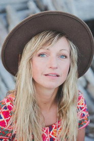 Photo of Ashleigh Ball as Rainbow Dash / Applejack (voice)