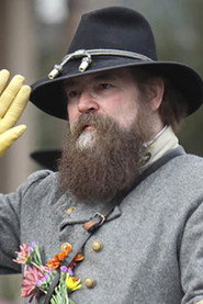 Photo of Ronald A. Hawkins as General James Longstreet
