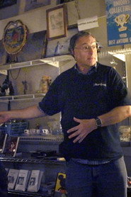 Photo of Larry Altman as Curiosity Shop Owner