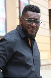 Photo of Frank T. as Viking