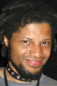 Photo of Chris Bruce as guitar