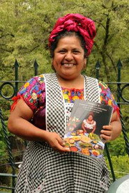 Photo of Abigail Mendoza as Women preparing the mole