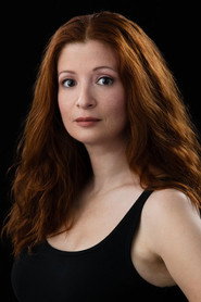 Photo of Brooke deRosa as red-haired Valentine
