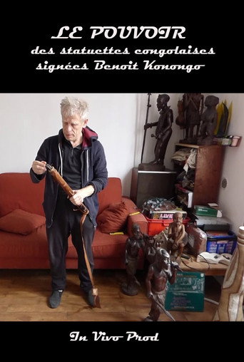 Movie poster for The power of Congolese statuettes signed Benoit Konongo (2024)