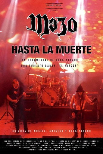 Movie poster for Mazo: Hasta la muerte (2025)
