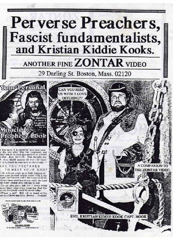 Movie poster for Perverse Preachers, Fascist Fundamentalists, and Kristian Kiddie Kooks (1991)