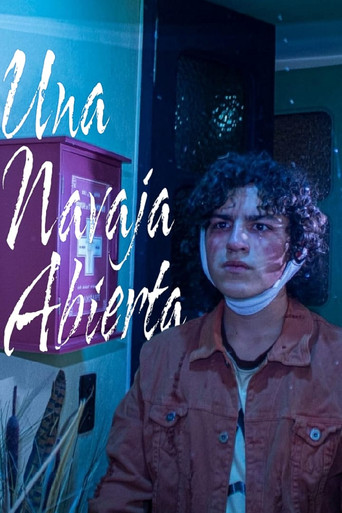 Movie poster for Una navaja abierta (2024)
