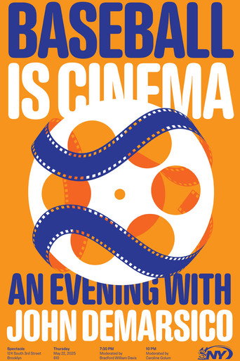 Movie poster for Baseball is Cinema