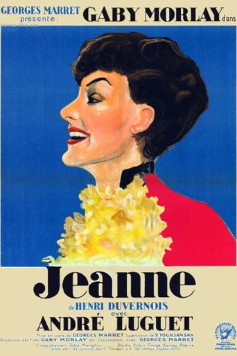 Movie poster for Jeanne (1934)