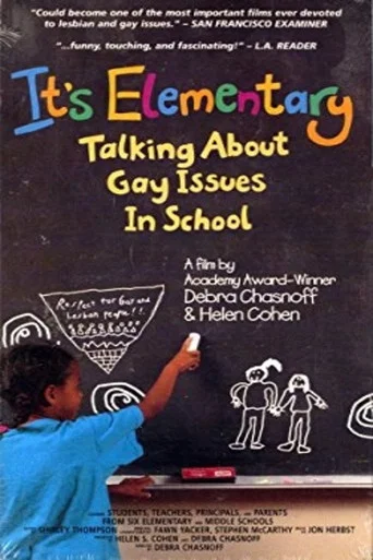 Movie poster for It's Elementary: Talking About Gay Issues in School (1996)