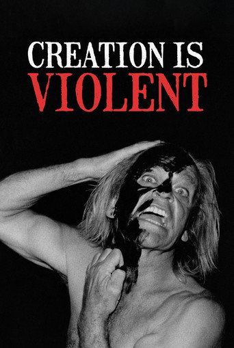 Movie poster for Creation is Violent: Anecdotes on Kinski's Final Years (2021)