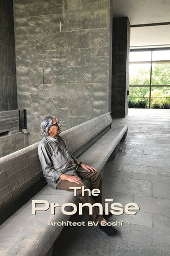 Movie poster for The Promise, Architect BV Doshi (2023)