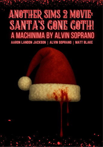 Another Sims 2 Movie Santa's Gone Goth poster