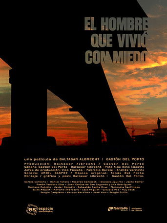 The man that lived with fear poster