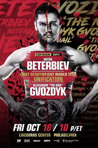 Movie poster for Artur Beterbiev vs. Oleksandr Gvozdyk (2019)