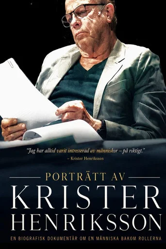 Movie poster for Porträtt av Krister Henriksson (2019)