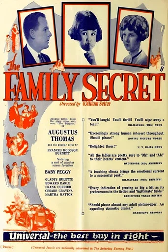 Movie poster for The Family Secret (1924)
