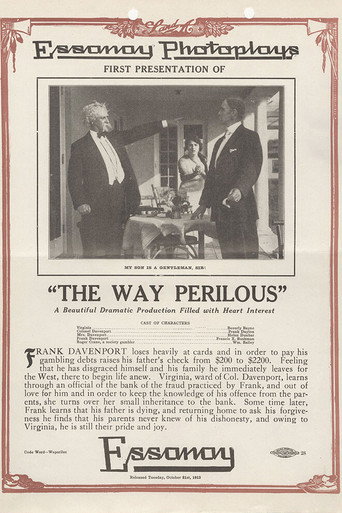 Movie poster for The Way Perilous (1913)