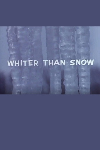 Movie poster for Whiter Than Snow