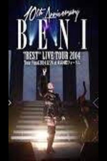 "BENI 'BEST' LIVE TOUR 2014" poster