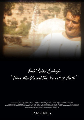 Movie poster for Bedri Rahmi Eyüboğlu Those Who Unravel The Secret of Earth (2024)
