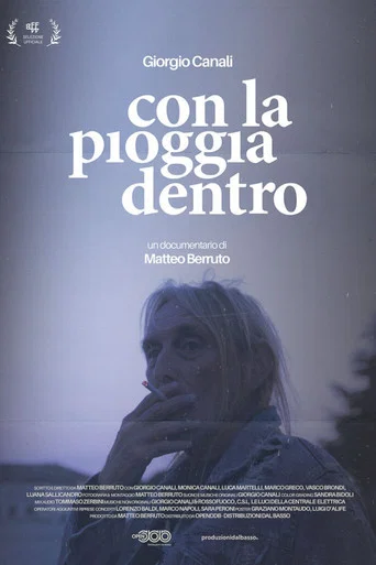 Movie poster for Con la pioggia dentro (2026)
