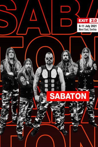 Movie poster for Sabaton - Exit Festival 2021 Livestream (2021)