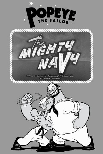 Movie poster for The Mighty Navy (1941)