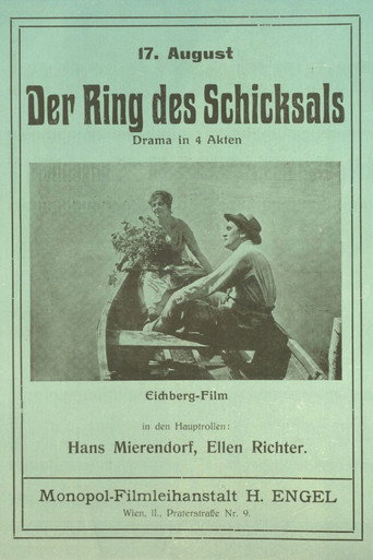 Movie poster for Der Ring des Schicksals (1916)