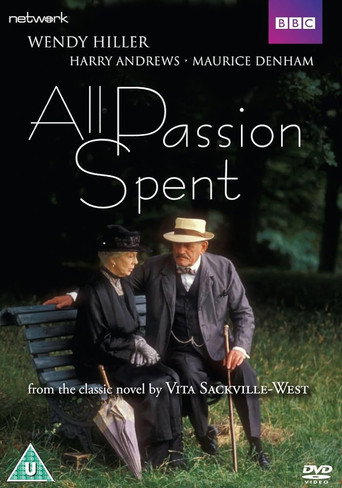 All Passion Spent poster