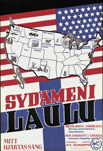 Movie poster for Sydämeni laulu (1948)