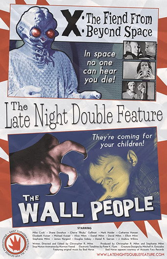 Movie poster for The Late Night Double Feature (2014)
