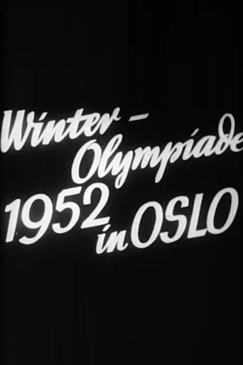 Movie poster for Winter-Olympiade 1952 in Oslo