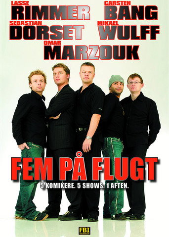 Fem På Flugt poster