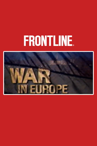 Movie poster for War in Europe (2000)