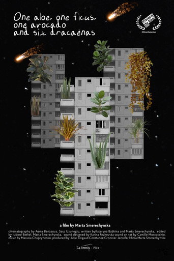 Movie poster for One Aloe, One Ficus, One Avocado and Six Dracaenas (2023)