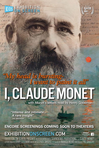 Movie poster for I, Claude Monet (2017)