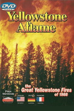 Movie poster for Yellowstone Aflame (1989)
