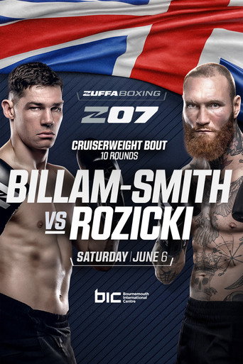 Movie poster for Chris Billam-Smith vs. Ryan Rozicki (2026)