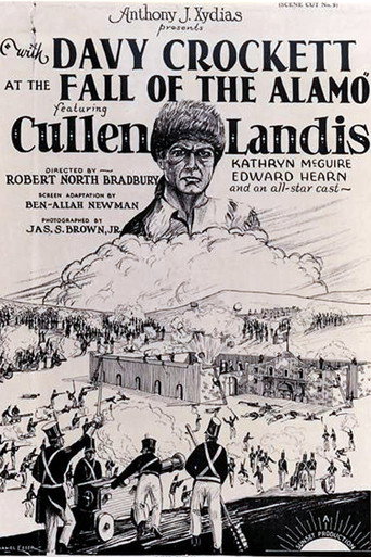 Movie poster for With Davy Crockett at the Fall of the Alamo (1926)