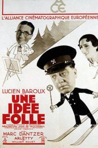 Movie poster for Une idée folle (1933)