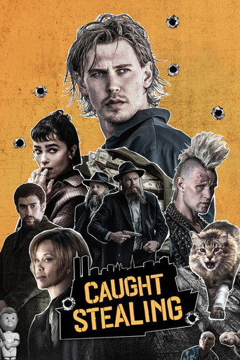 Movie poster for Caught Stealing (2025)