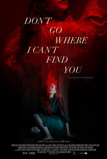 Movie poster for Don't Go Where I Can't Find You (2021)