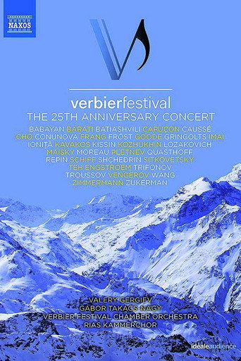 Movie poster for Verbier Festival – The 25th Anniversary Concert (2019)