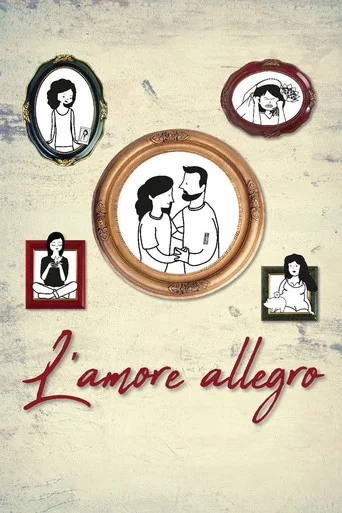 Movie poster for L'amore allegro (2022)