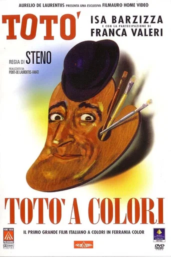 Movie poster for Totó in color (1952)