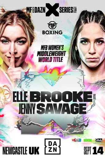 Movie poster for Elle Brooke vs. Jenny Savage (2024)