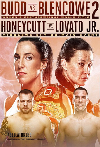 Movie poster for Bellator 189: Budd vs. Blencowe 2 (2017)