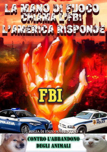Movie poster for La mano di fuoco chiama l'FBI, l'America risponde (2023)
